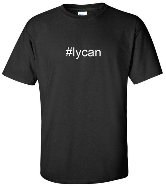 Gildan Hashtag #lycan Men's T-Shirt