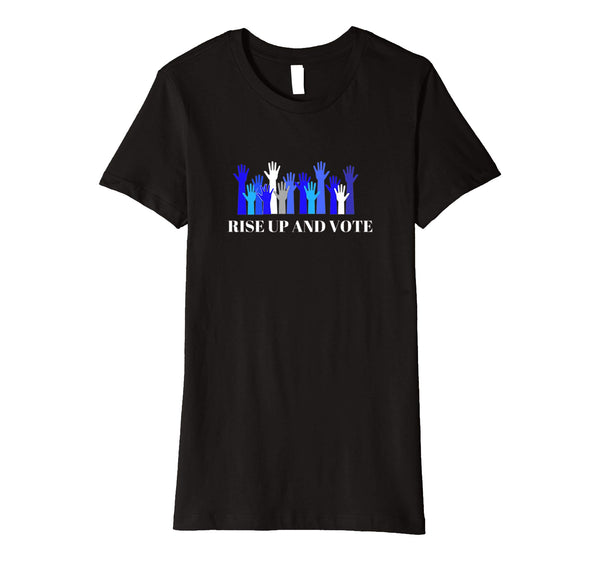 Blue Wave T Shirt Rise Up Vote Democrats Midterm 2018 Gift