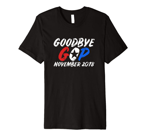 2018 Election | Goodbye GOP | Premium Graphic Print Tee