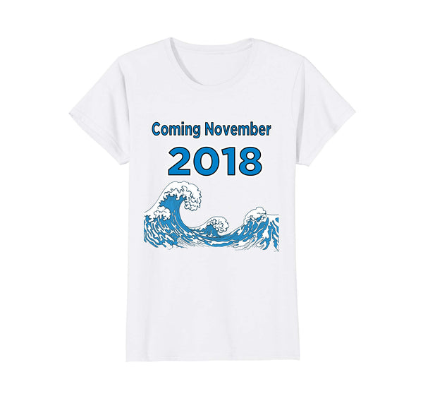Big Blue Wave Vote Democrat Midterm Election 2018