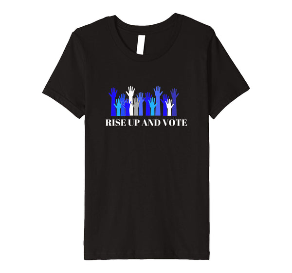 Blue Wave T Shirt Rise Up Vote Democrat Midterms 2018 Gift