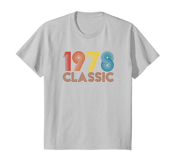 40th Birthday Gift Vintage 1978 T-Shirt For Men and Women