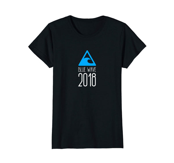 Blue Wave 2018 Shirt Tshirt with Blue Tsunami Warning
