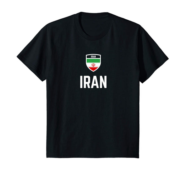 Iran Soccer Jersey 2018 Flag Iranian Football Team Fan Shirt
