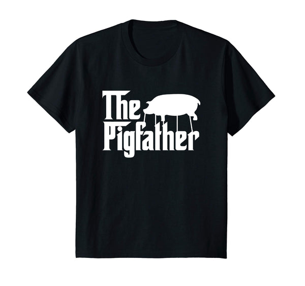 The Pigfather Funny Farm Animal Bacon Novelty Shirt