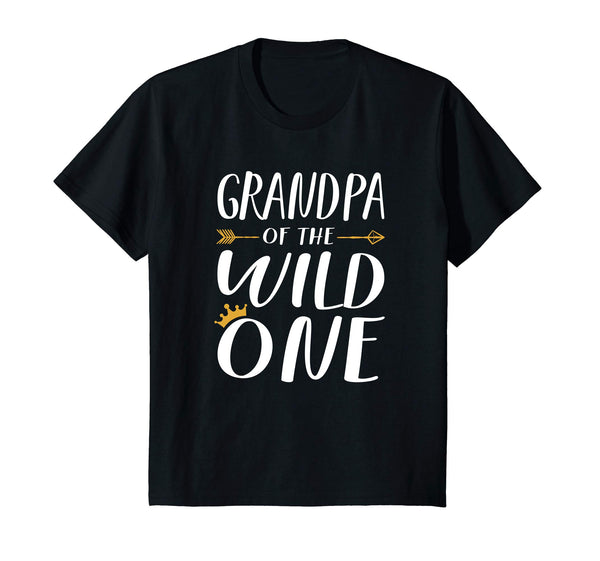 Awesome Grandpa Of The Wild One Thing 1st Birthday Shirt