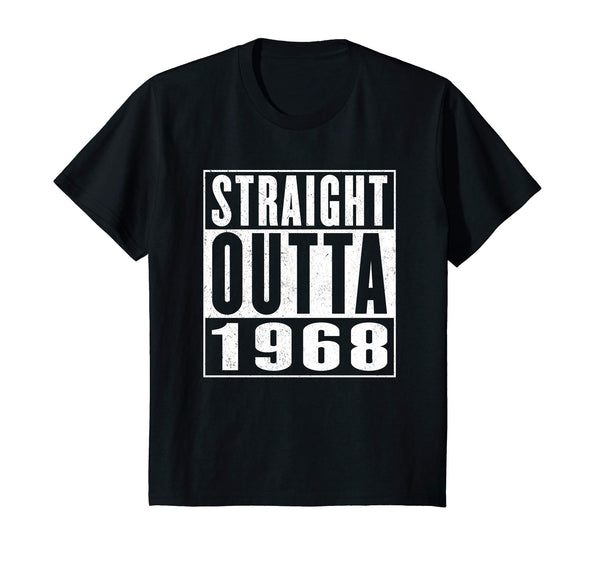 Straight Outta 1968 Shirt Vintage 50th Birthday Gift Shirt