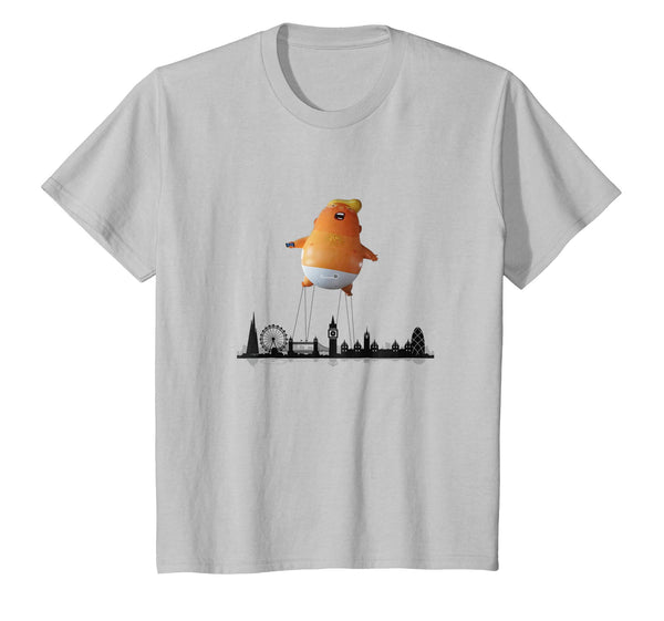 Welcome To London Funny Baby Trump Crying Ballon T Shirt