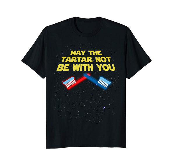 May The Tartar Not Be With You Funny Tartar Wars T Shirt