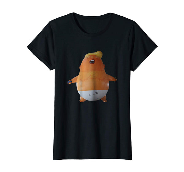 FUNNY ANGRY TRUMP BABY BALLOON TSHIRT FOR YOUTHS AND ADULTS