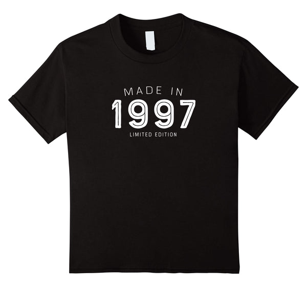 Made In 1997 Limited Edition T Shirt 21st Birthday Gift