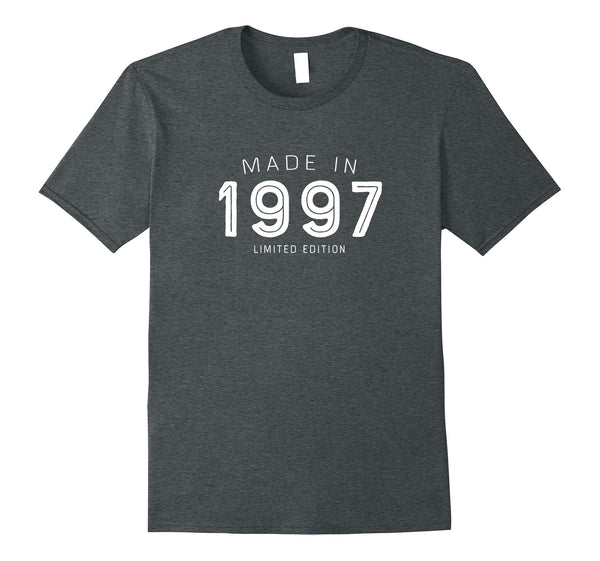 Made In 1997 Limited Edition T Shirt 21st Birthday Gift