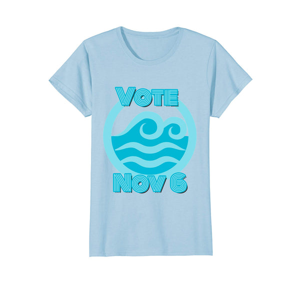 Blue Wave Vote Democrats in Midterm Elections November 6