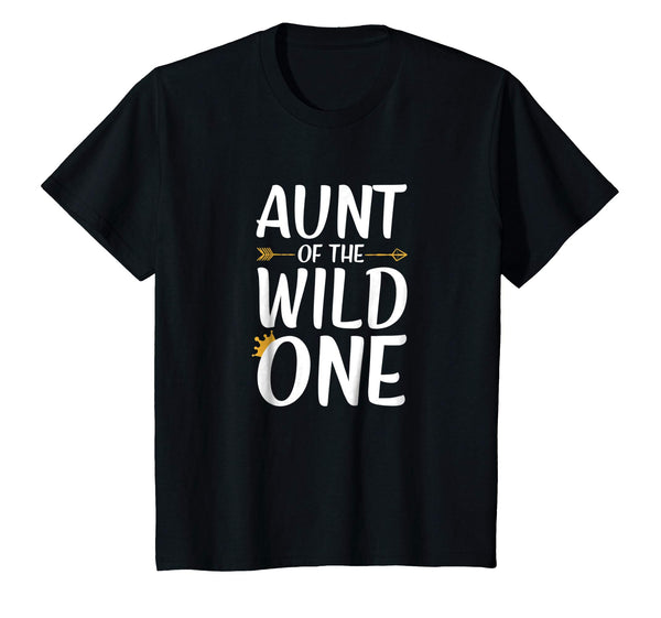 Aunt Of The Wild One Thing Shirt Womens 1st Birthday Gift