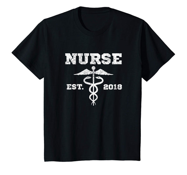Nurse Nursing Graduation Gift T Shirt Nurse Est. 2018