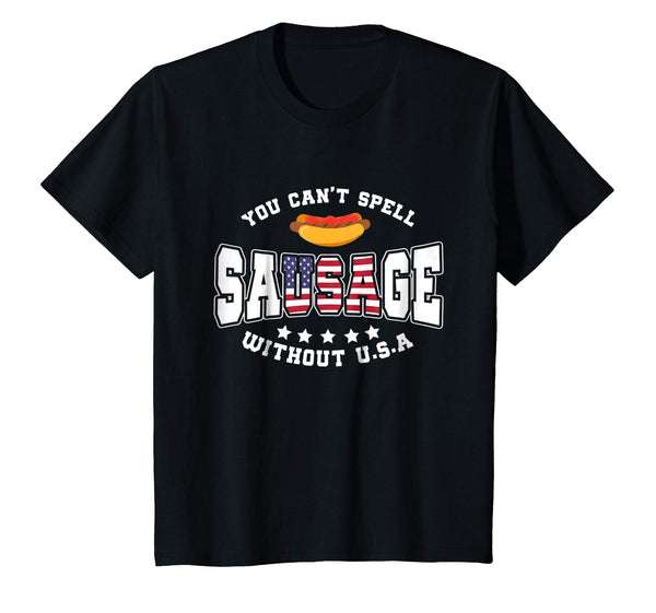You can't spell sausage without usa T-shirt
