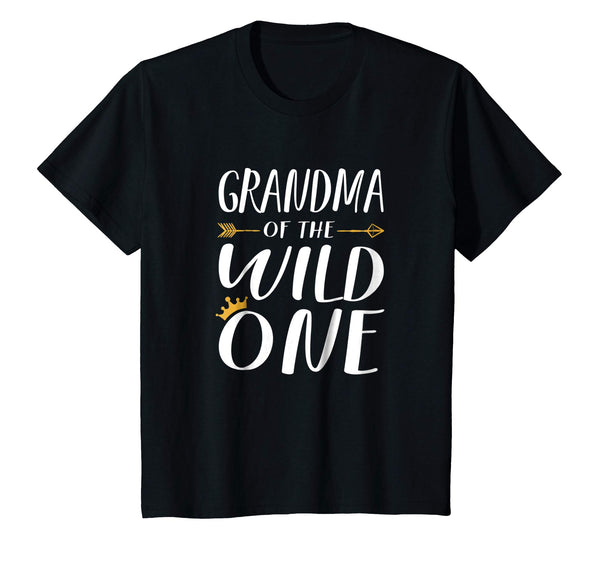 Funny Shirt Cute Grandma Of The Wild One Thing 1st Birthday