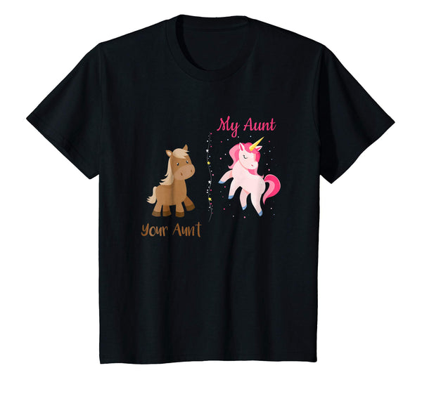 Your Aunt My Aunt Horse Unicorn Funny T-Shirt For Cool Aunt