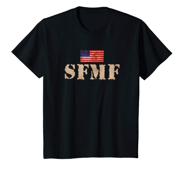SFMF Military Pride US Flag America 4th Of July Gift Shirt