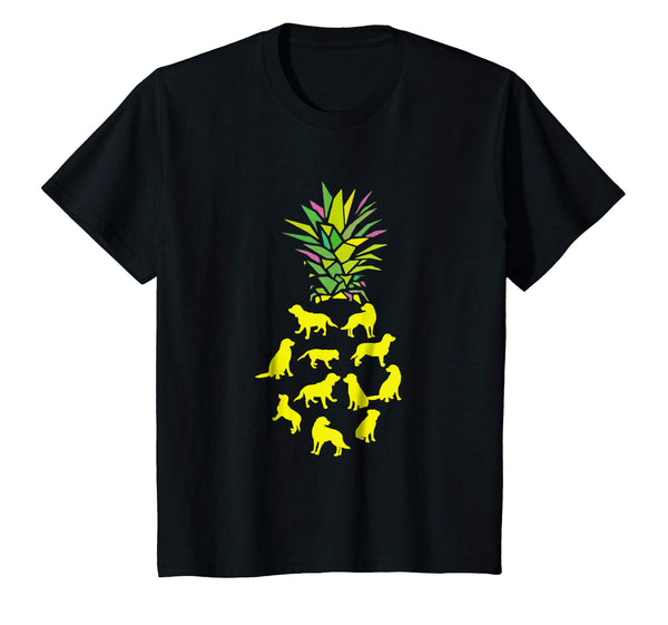 Golden Retriever Pineapple Awesome Tshirt