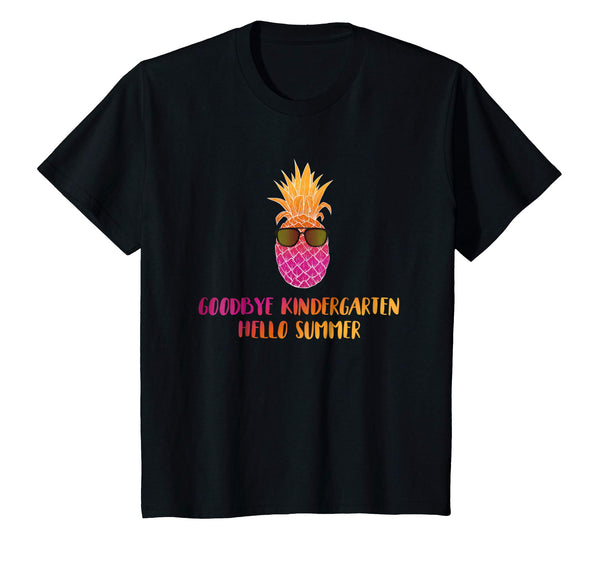 Last Day Teacher Shirt Goodbye Kindergarten Hello Summer