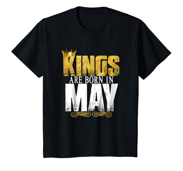 Kings Are Born In May Novelty Shirt Men's Birthday Gift