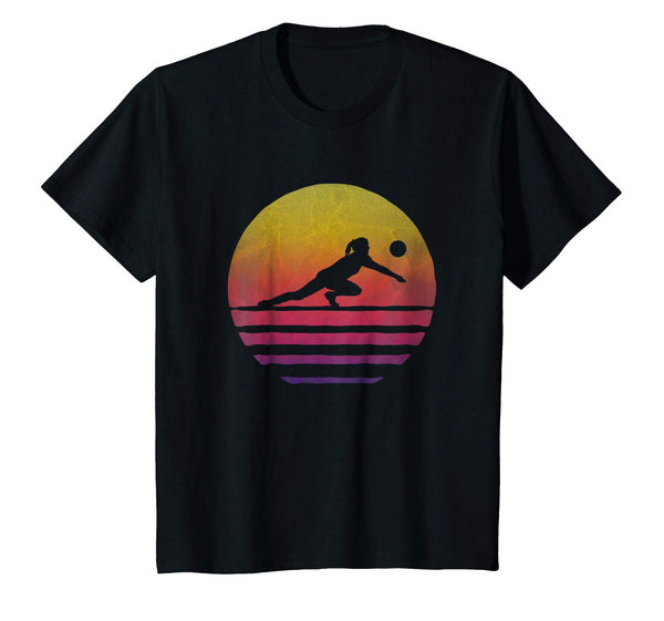 Retro Vintage Beach Volleyball Coach Player Graphic Shirt