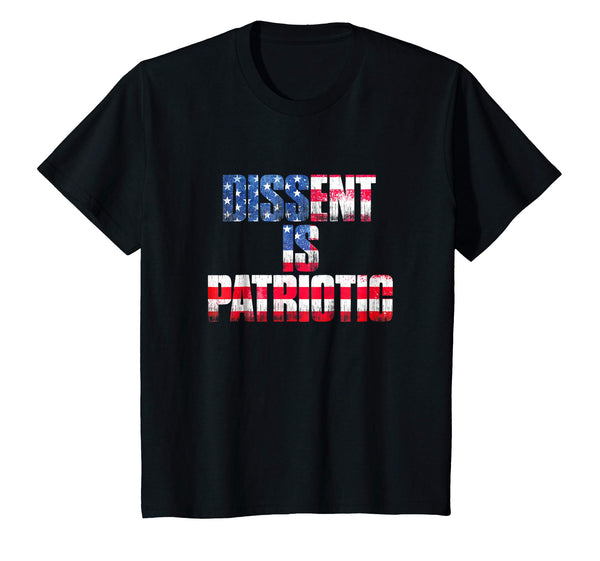 Dissent Is Patriotic US Flag Patriotic Political Gift Shirt