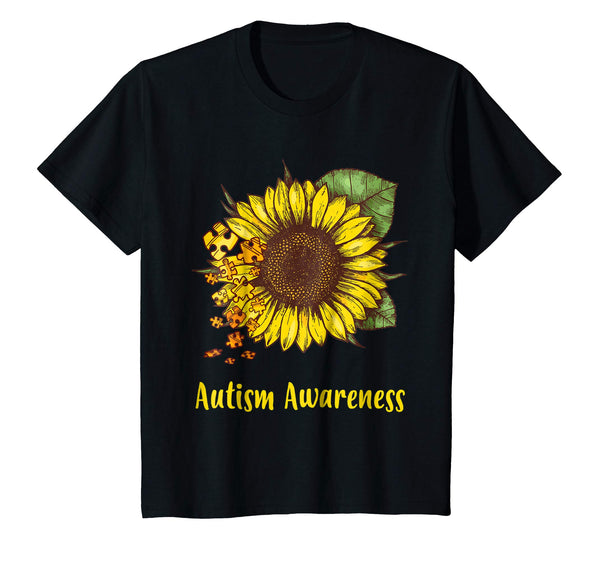 Autism Awareness Sunflower T-Shirt