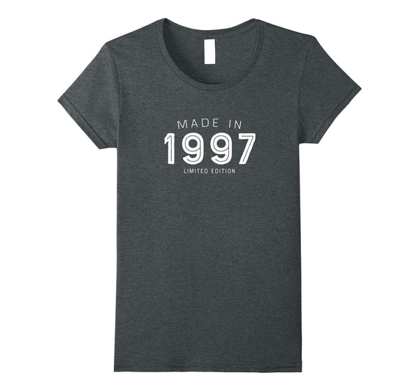 Made In 1997 Limited Edition T Shirt 21st Birthday Gift