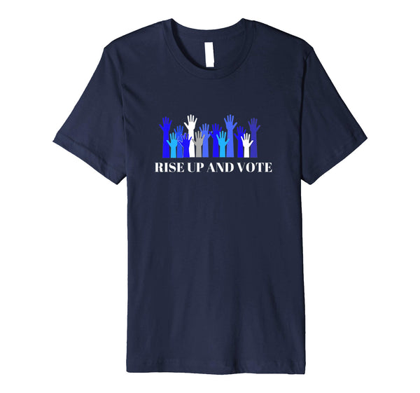 Blue Wave T Shirt Rise Up Vote Democrats Midterm 2018 Gift