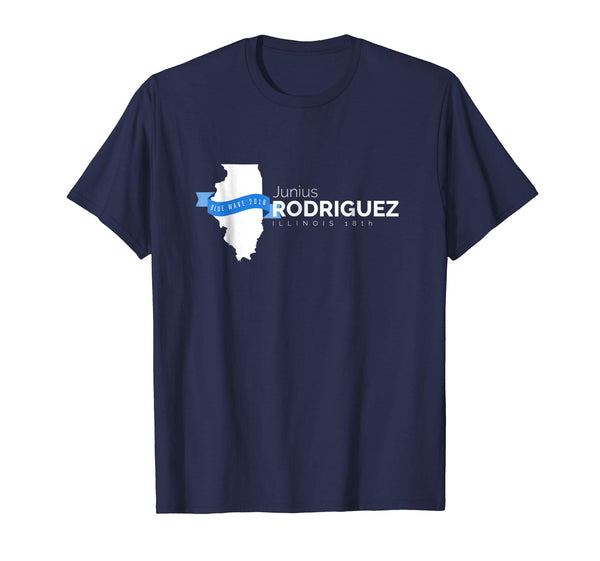 Junius Rodriguez Illinois 18th 2018 Midterms Tshirt
