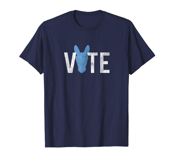 Vote Democrat Distressed Vintage Midterms 2018 Tshirt