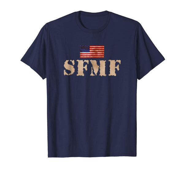 SFMF Military Pride US Flag America 4th Of July Gift Shirt