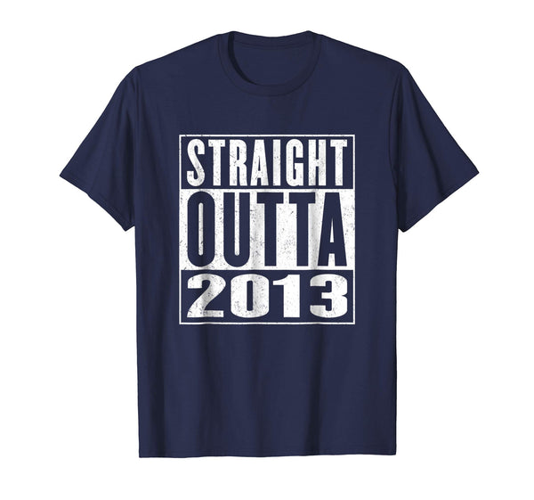 Straight Outta 2013 Shirt Vintage 5th Birthday Gift Kids