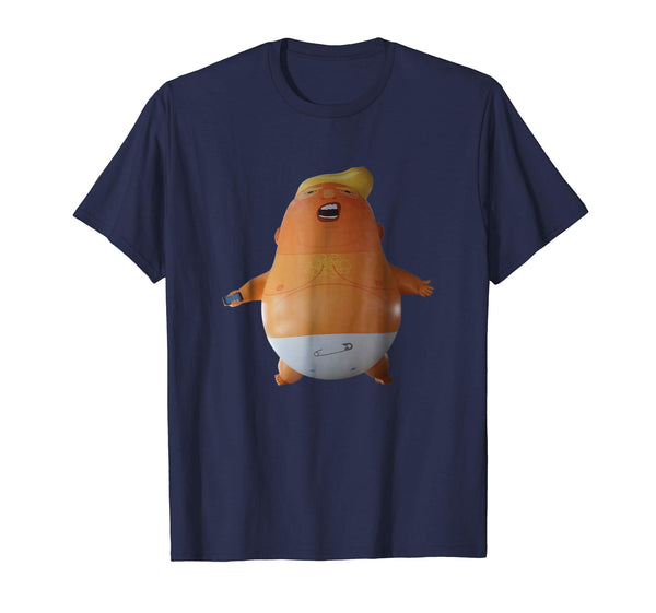 FUNNY ANGRY TRUMP BABY BALLOON TSHIRT FOR YOUTHS AND ADULTS