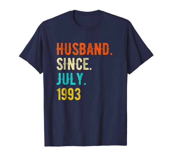 Mens Best Husband Since July 1993 25th Wedding Anniversary Gifts