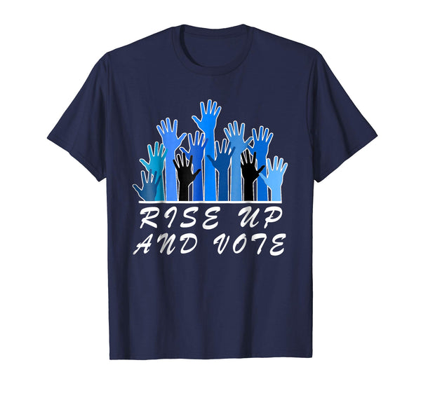 Blue Wave T Shirt Rise Up Vote Democrat Midterms 2018 Gift
