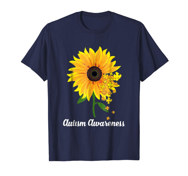 Sunflower Autism Awareness T-Shirt