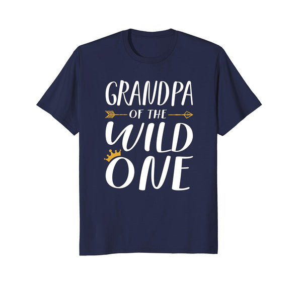 Awesome Grandpa Of The Wild One Thing 1st Birthday Shirt