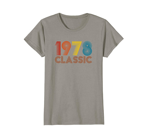 40th Birthday Gift Vintage 1978 T-Shirt For Men and Women