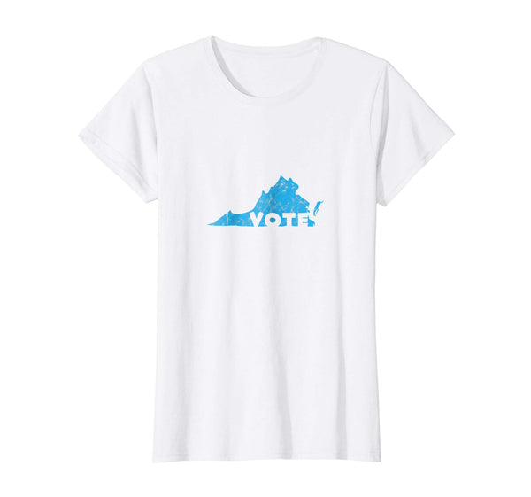 Virginia Democrat Vote Blue Liberal Midterm Election Tshirt