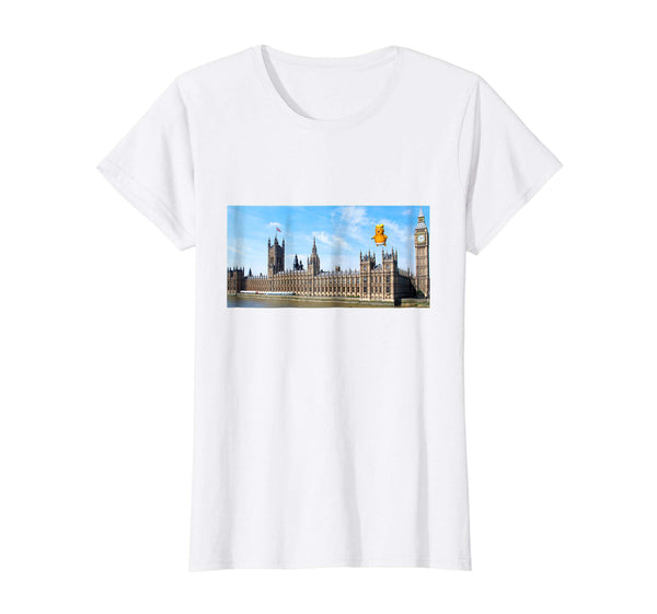 Welcome To London Crying Baby Trump Balloon Resistance Tee