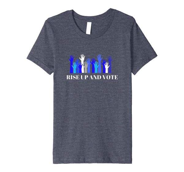 Blue Wave T Shirt Rise Up Vote Democrats Midterm 2018 Gift