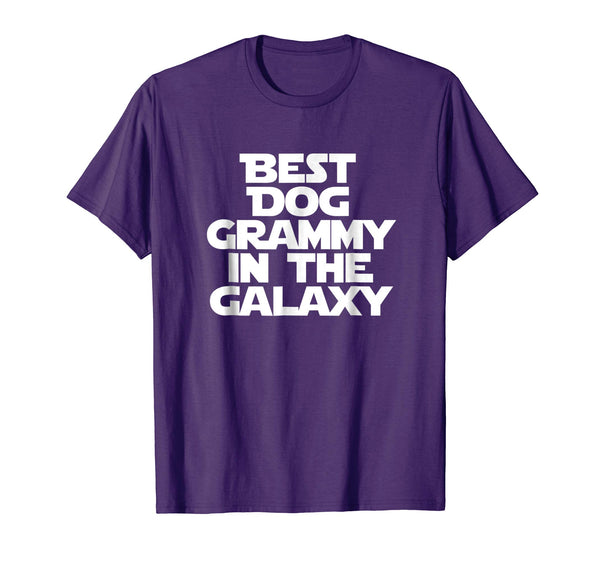 Best Dog Grammy In The Galaxy Funny Grandma Gift T Shirt