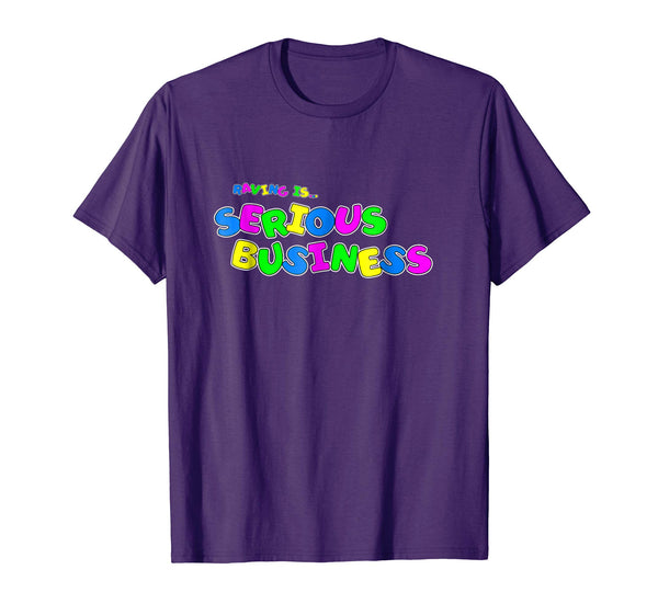 Raving Is Serious Business - Rave T-Shirt