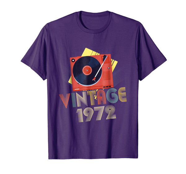 46th Birthday Gift Vintage 1972 Year Old Mixtape T-Shirt