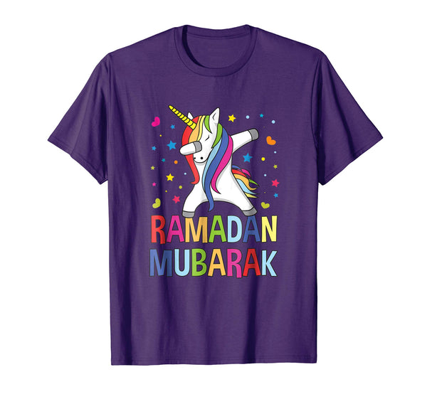 Dabbing Unicorn Ramadan Kareem Mubarak Muslim Islam Shirt