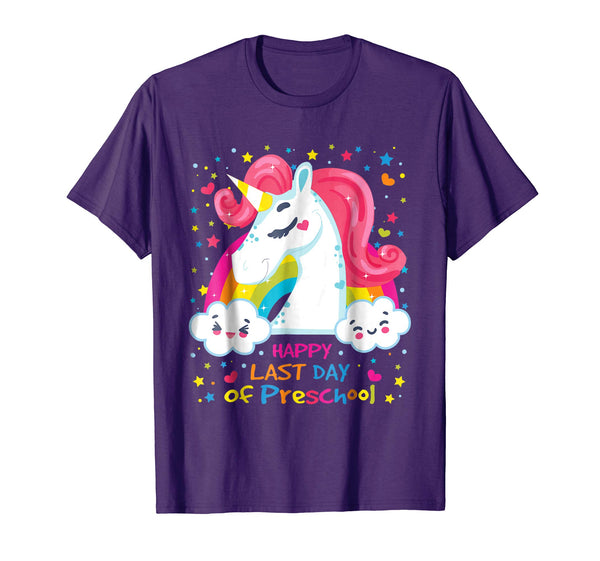 Happy Last Day Of Preschool Teacher Student Grad Gift Shirt