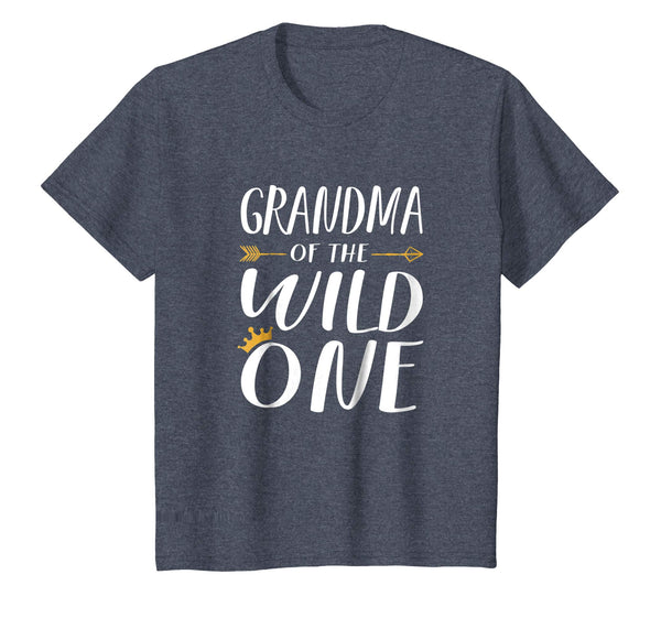 Funny Shirt Cute Grandma Of The Wild One Thing 1st Birthday